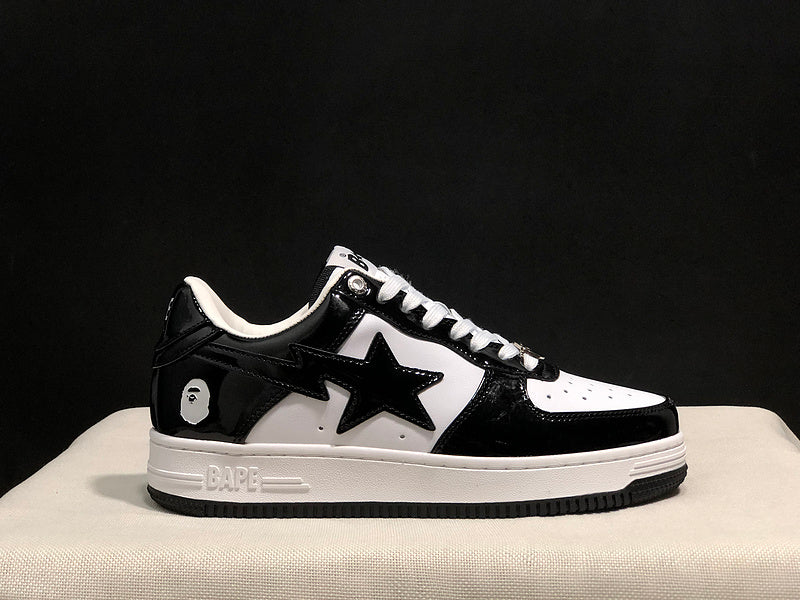 A Bathing Ape BAPE STA #1 M2 Sneakers Black/White