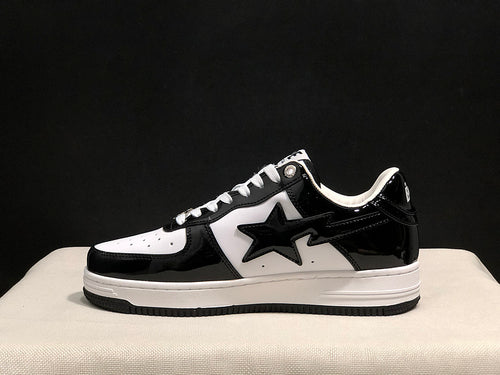 A Bathing Ape BAPE STA #1 M2 Sneakers Black/White