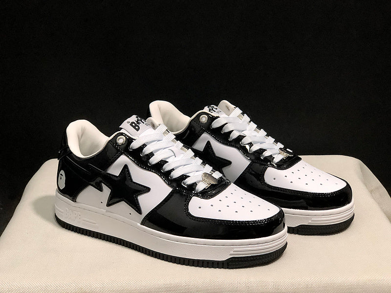 A Bathing Ape BAPE STA #1 M2 Sneakers Black/White