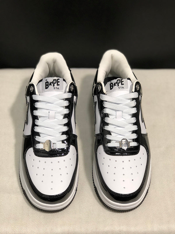 A Bathing Ape BAPE STA #1 M2 Sneakers Black/White