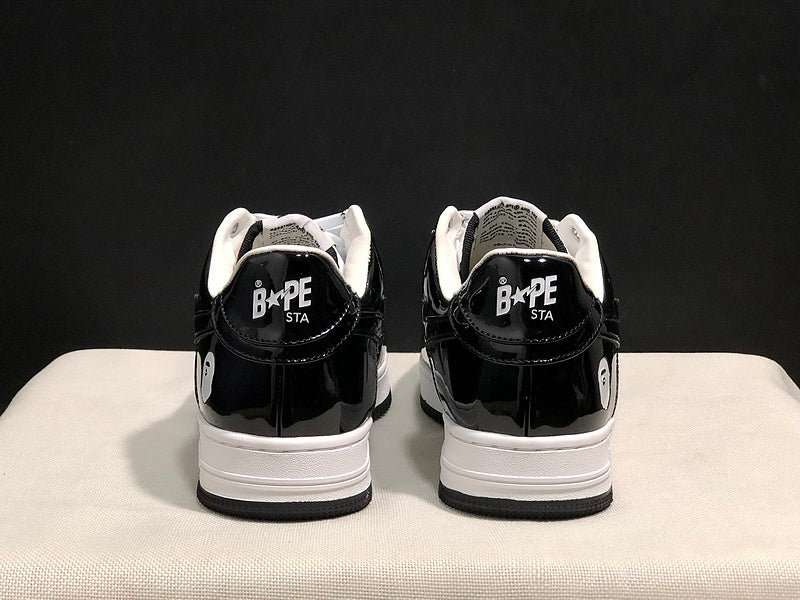 A Bathing Ape BAPE STA #1 M2 Sneakers Black/White