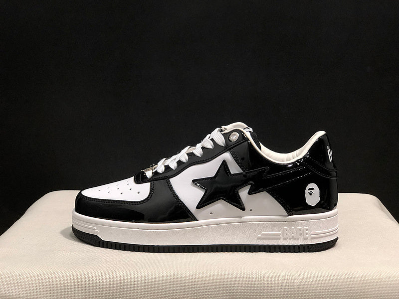 A Bathing Ape BAPE STA #1 M2 Sneakers Black/White