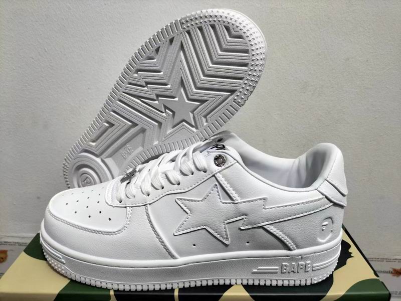 A Bathing Ape Women's BAPE STA OS #2 Sneakers - White / Light Gray