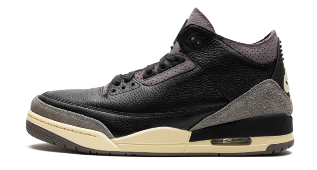 A Ma Maniére x Air Jordan 3 WMNS Sneakers - Black/Flat Pewter